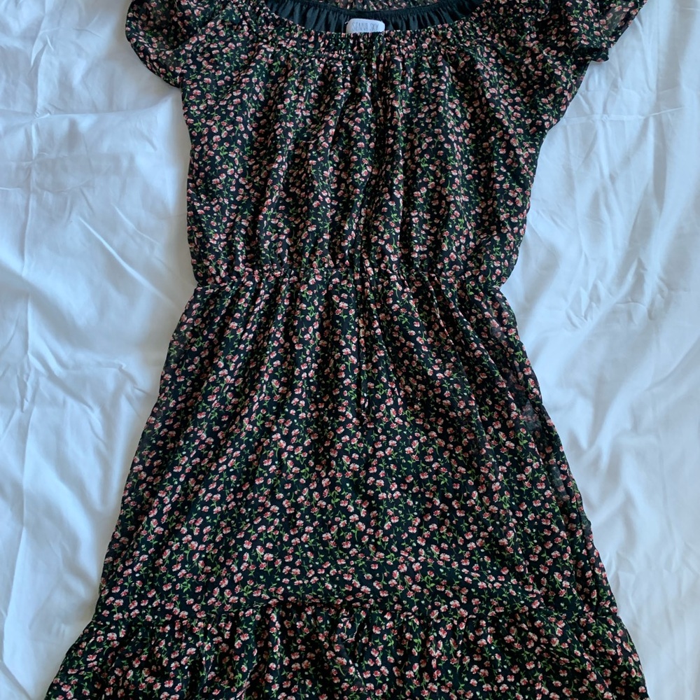 Sienna Sky Black Floral Dress